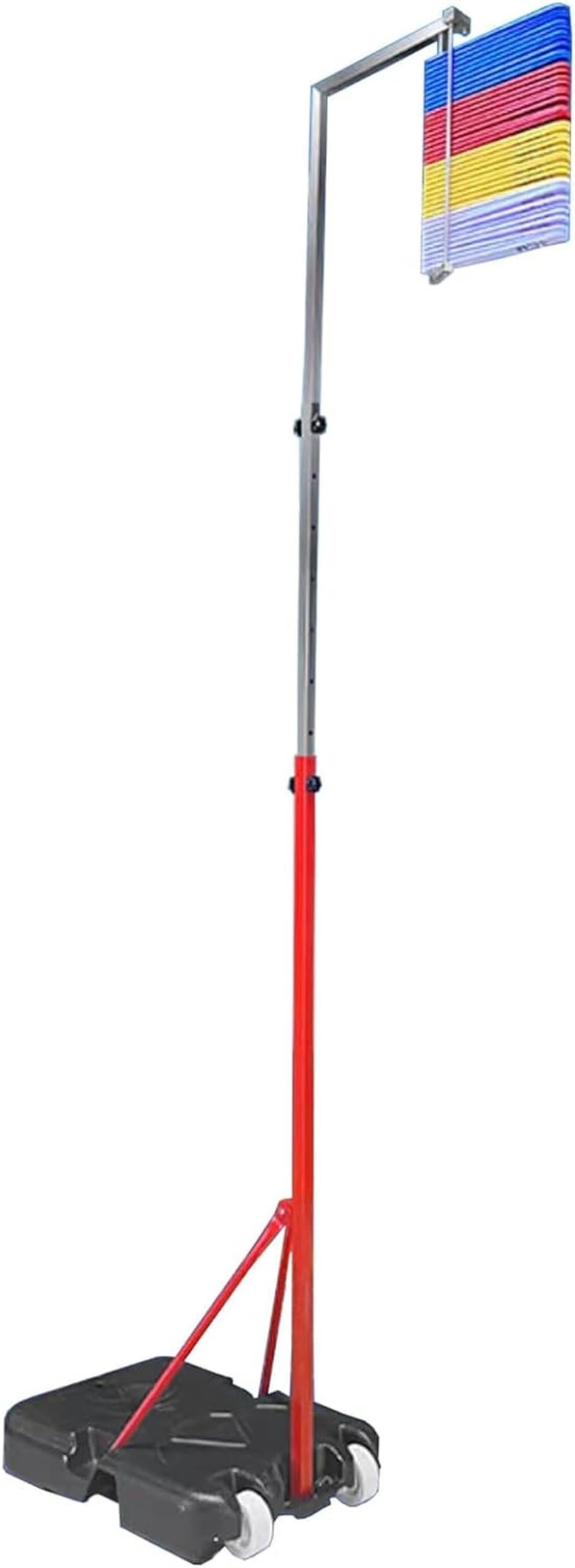 Probador de salto vertical regulable de 4,3 a 12,5 pies para baloncesto 8
