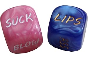 2 Pcs Red Dice Set, Sex Dice for Couples Naughty