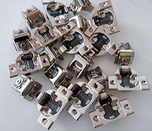 10 Pcs (Five Pairs) Soft Close Blum Blumotion Hydraulic Compact Hinge - 39C Series 110 Deg 1 1/4 In Overlay Screw On Version With Screws #TOP1