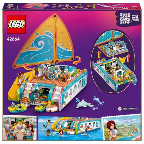 Image of LEGO Friends Travel Boat Adventure Building Kit Role-Play Toy 42664 Building Blocks Toys for 8+ Gift for Boys and Girls