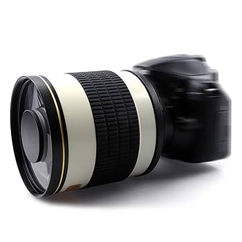 Amazon.co.jp: Lightdow 500mm F6.3 手動固定焦点望遠ミラー