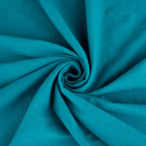 Image of SheetWorld Fitted Pack N Play Playard Sheet Compatible with Delta Children LX Deluxe Portable Baby Play Yard 26 x 38 inches, 100% Cotton Jersey, Hypoallergenic, Butter Soft, Teal, Made in USA