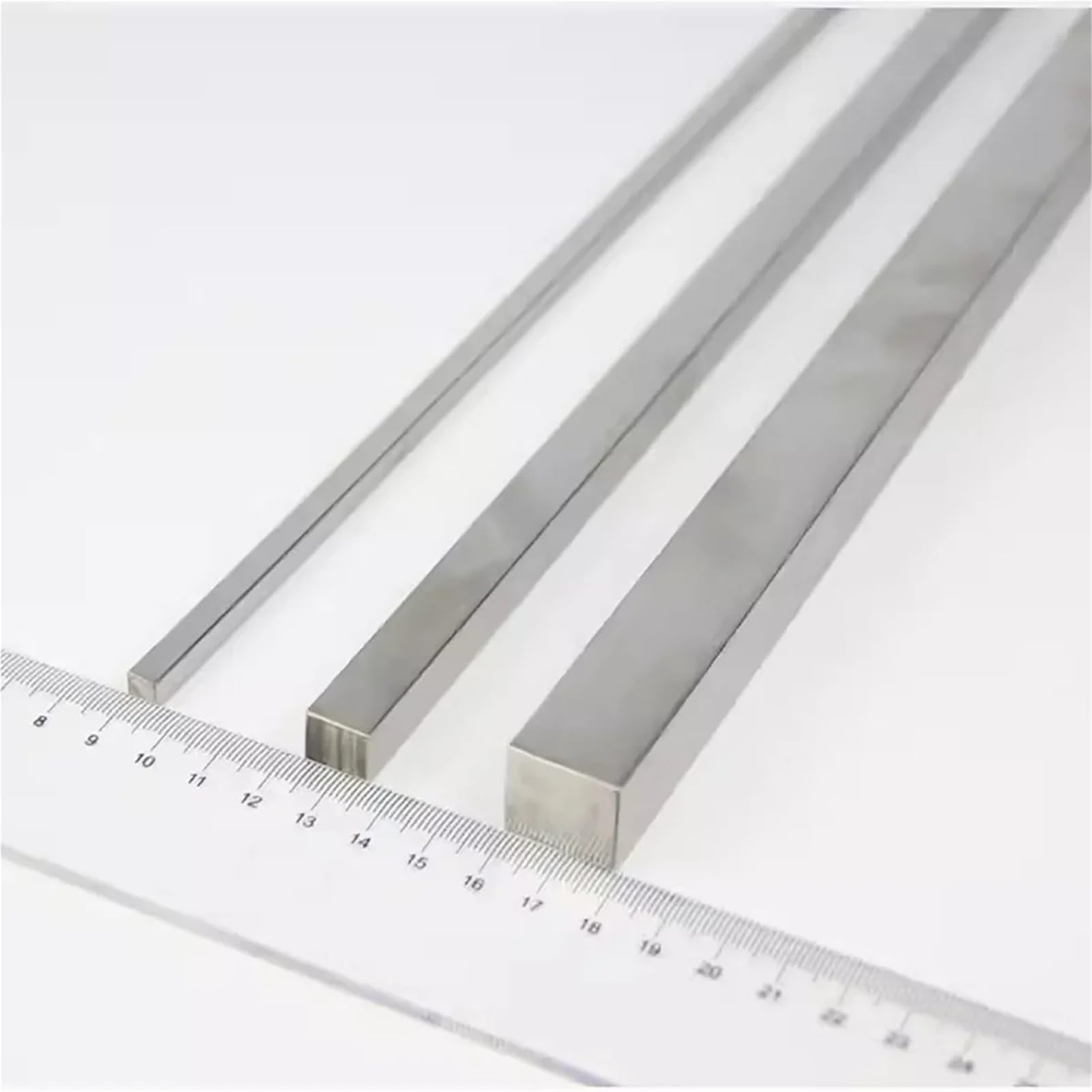 Barra quadrata in acciaio inossidabile 304, lunghezza 500 mm(5x5x500mm 1Pcs)