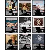 A Set of 9 Album Cover Posters Print Music Canvas Wall Art Album Cover Signed Limited Posters Room Aesthetic Set of 9 for Teen and Girls Dorm Decor(Unframe 8x12 inch)
