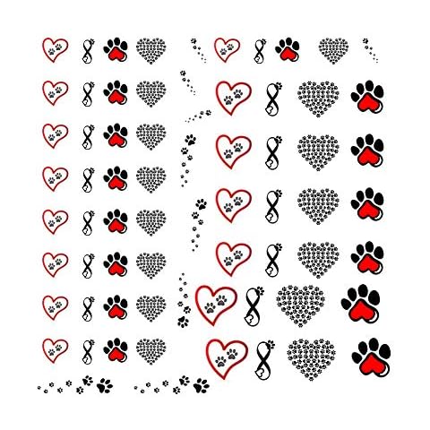 Paw Prints Collection (Paw Prints Nail Art Decals C2) Cover