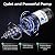 iSpring RCC1UP-AK-BLK, 7-Stage Alkaline UV Reverse Osmosis Water Filter with Booster Pump, Sleek Black RO Faucet TDS PFAS Microplastic Removal, Patented Top-Mounted Faucet Design for Easy Installation