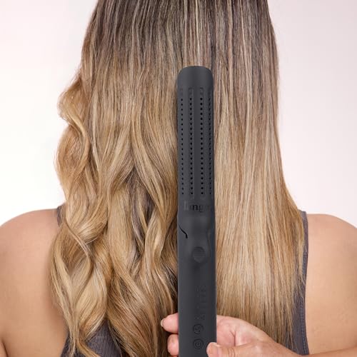 L'ANGE Hair Le Duo Edge 360° Airflow Titanium Styler | 2-in-1 Styler - Hair Straightener and Curler | Cooling Air Vents | Frizz-Free Results for All Hairstyles | Styling Tools & Appliances, Black - image 9