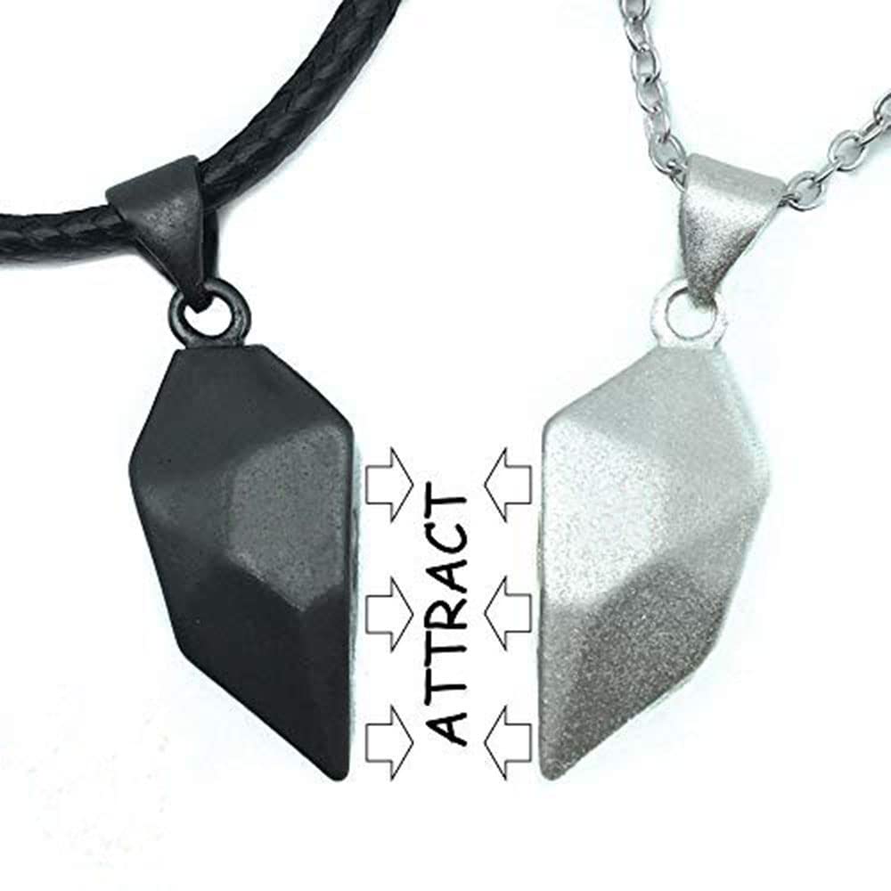 Zhia Matching Necklaces For Couples Best Friends, Magnetic Love Heart Jewelry, Quality Stainless Steel And Titanium, Not Known For Unisex Adult (B08KRXJB9Q) Amazon Price History, Amazon Price Tracker