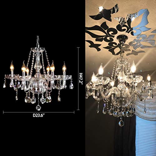 Crystop AX-AY-ABHI-103132 Classic Crystal Candle Chandelier Lighting thumb #1