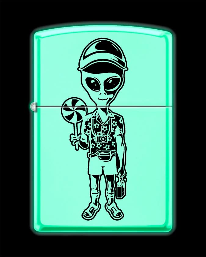 alien cigarette lighter Amazon.com: Zippo Lighter-Alien with Lollipop Glow in The Dark Matte  Windproof Lighter #Z5511 : Health & Household