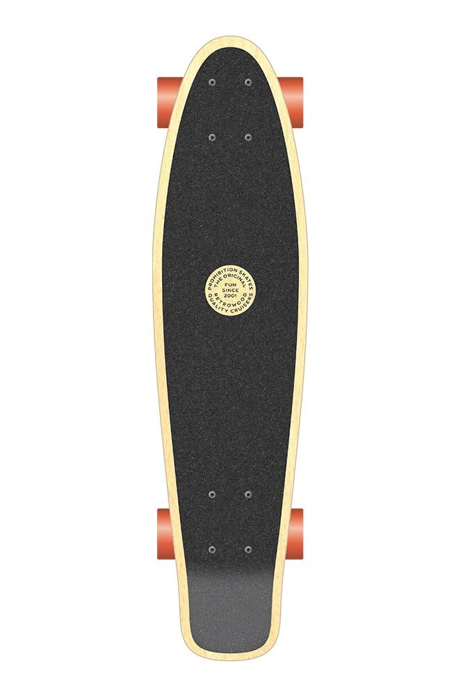 Retro Wood Cruiser - Skate Cruiser Complet