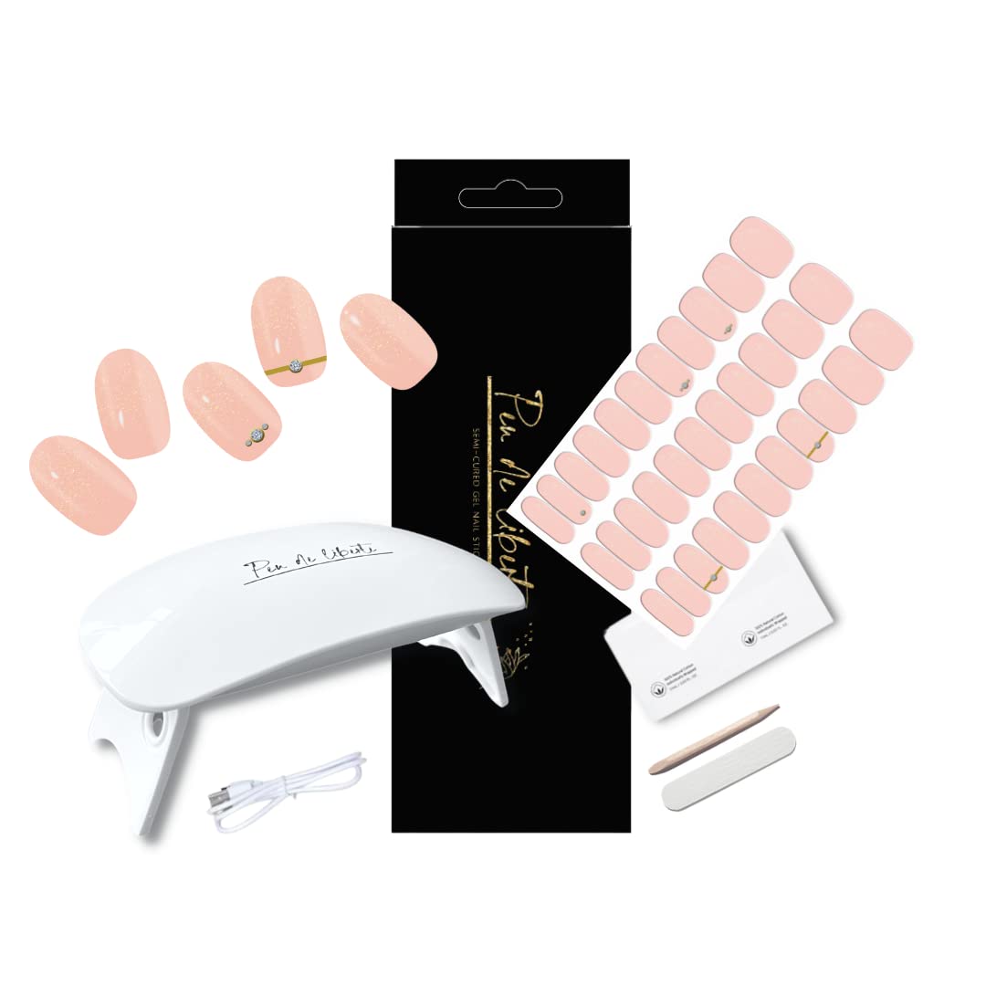 PEU DE LIBERTE Gel Nail Sticker LED ramp Set 011.Little Ring