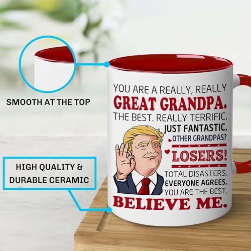 Bechuskygrandpagiftsgrandpamugbestgrandpaevercoffeemuggiftformenfathersdaymugforgrandpauniquechristmasbirthdaygiftforgrandpagrandfatherfromgrandkidsmug11oz Urban Country Home Decor Bechusky grandpa gifts grandpa mug best grandpa ever coffee mug gift for men fathers day mug for grandpa unique christmas birthday gift for grandpa grandfather from grandkids mug 11 oz urban country home decor