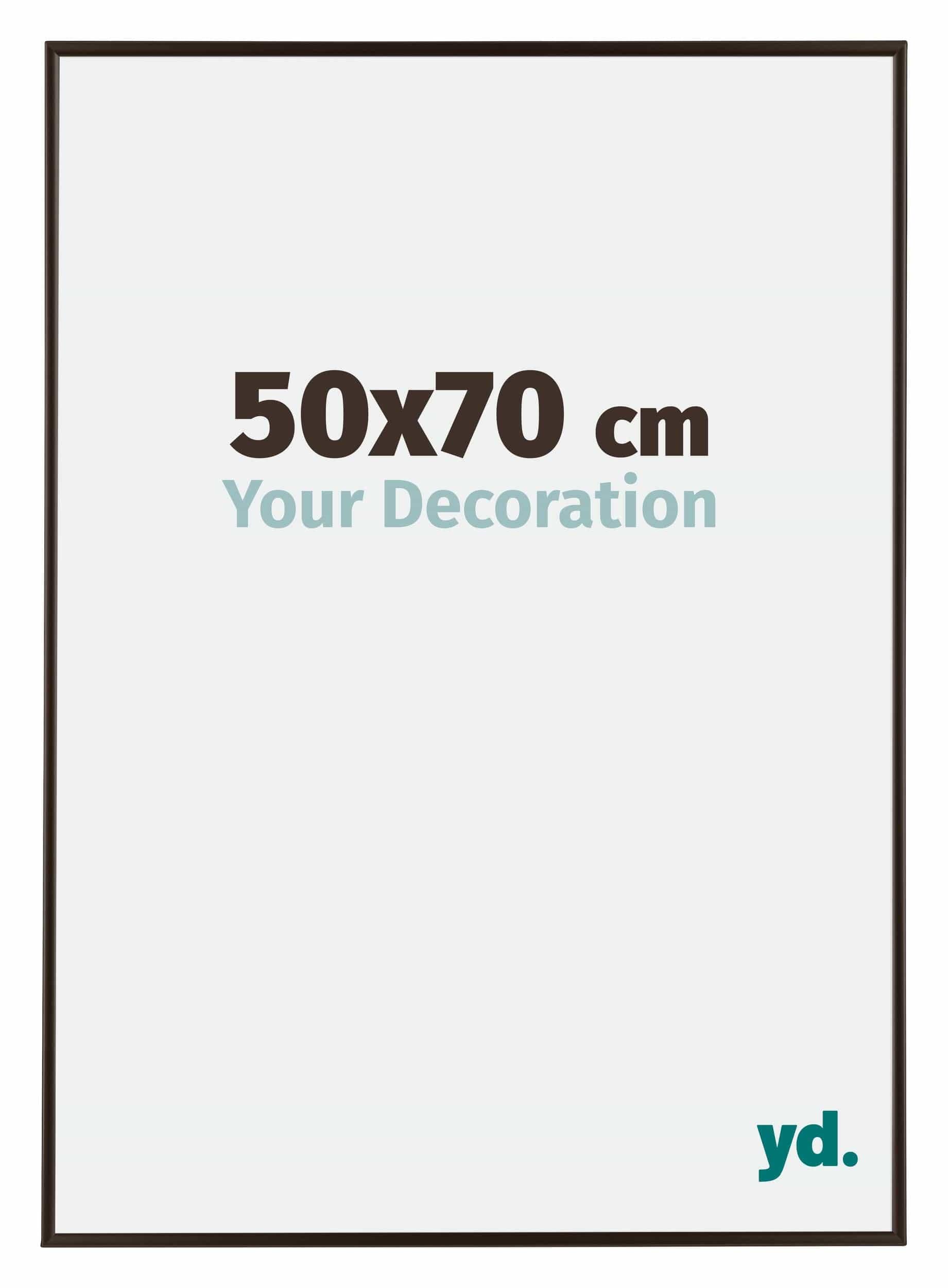 Your Decoration - Picture Frame 50x70 cm - Anthracite - Decorative Wall Frame in Plastic with Antireflection - Frame 50x70 - Evry — image 1