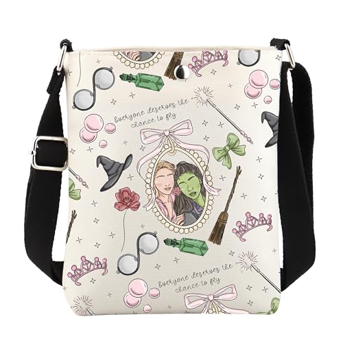 Stylish E & G Musical Crossbody Bag W The Musical Theater Fans Merch (Elp & Gli MB)