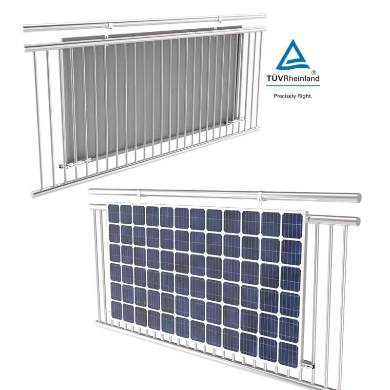 Supporti Pannelli Solari NuaFix 118 Cm - Regolabili 0-90° Per - Foto 13