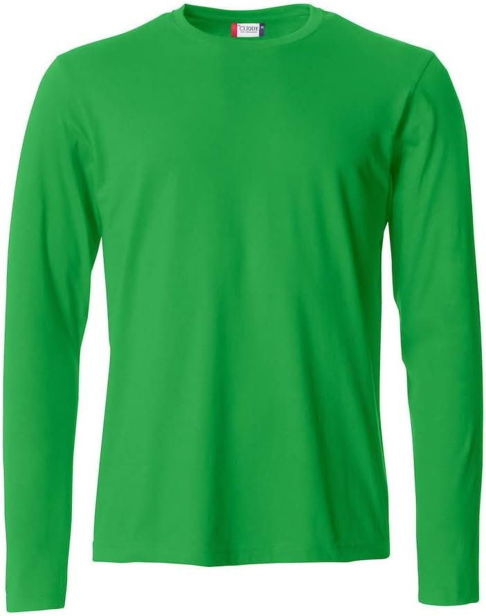 CliQue Mens Basic Long-Sleeved T-Shirt
