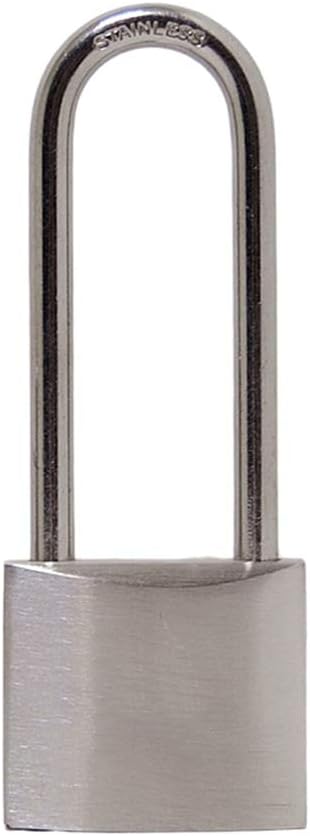 Keyed Padlocks Steel Long Ring Key Padlock, Used for Gym Locker Fence Warehouse Door Lock, 3 Keys, Width 40mm50mm60mm (1.6in2in2.4in) (Size : 40x108mm)