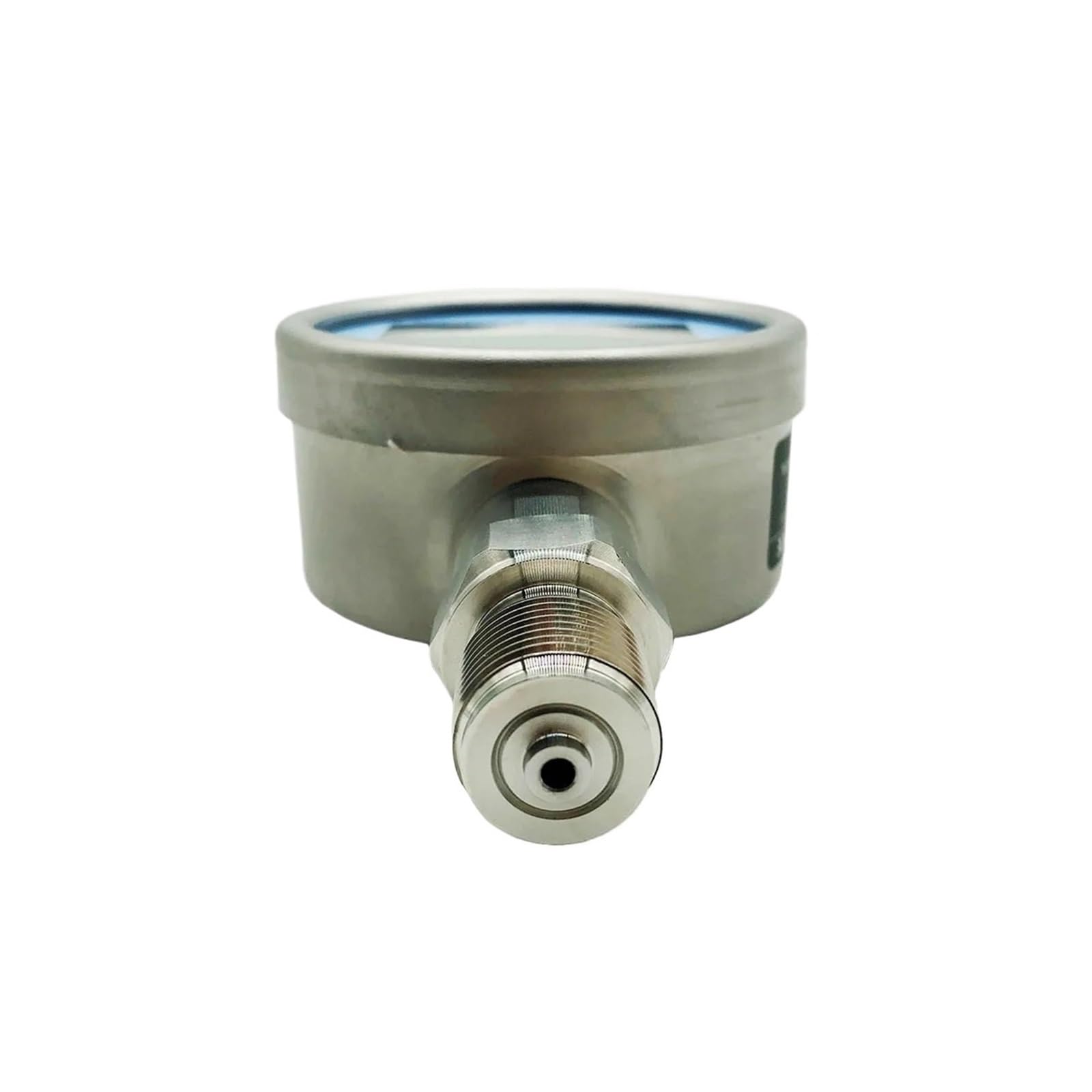 Digitales Manometer, Edelstahl-Membran-Manometer, Hintergrundbeleuchtung, Wasserzähler, Genauigkeit 0,1%(-100KPa-0KPa)