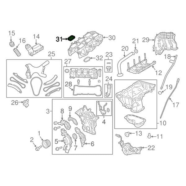 Junta Mopar 5184562 AC para mantener el aire acondicionado fresco en verano