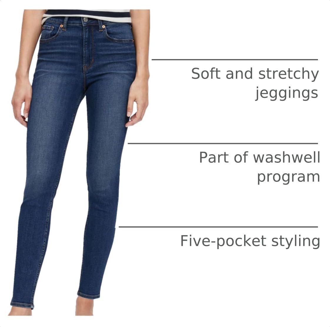 GAP Women's High Rise Legging Jeans image 4