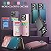 Vinich for iPhone 16 Pro Max Wallet Case with Card Holder, RFID Blocking Credit Slots Kickstand Shockproof Phone Cover Fit for iPhone 16 Pro Max 6.9