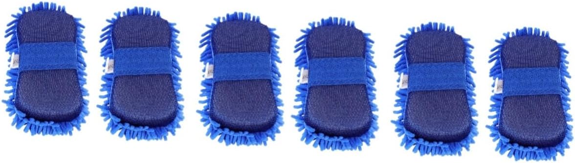 Cabilock 3sets Auto Cleaning Gloves Durable Car Wash Mitt for Effortless Cleaning Lightweight Convenient Car Wash Tool Suvs and Trucks 2pcs*3
