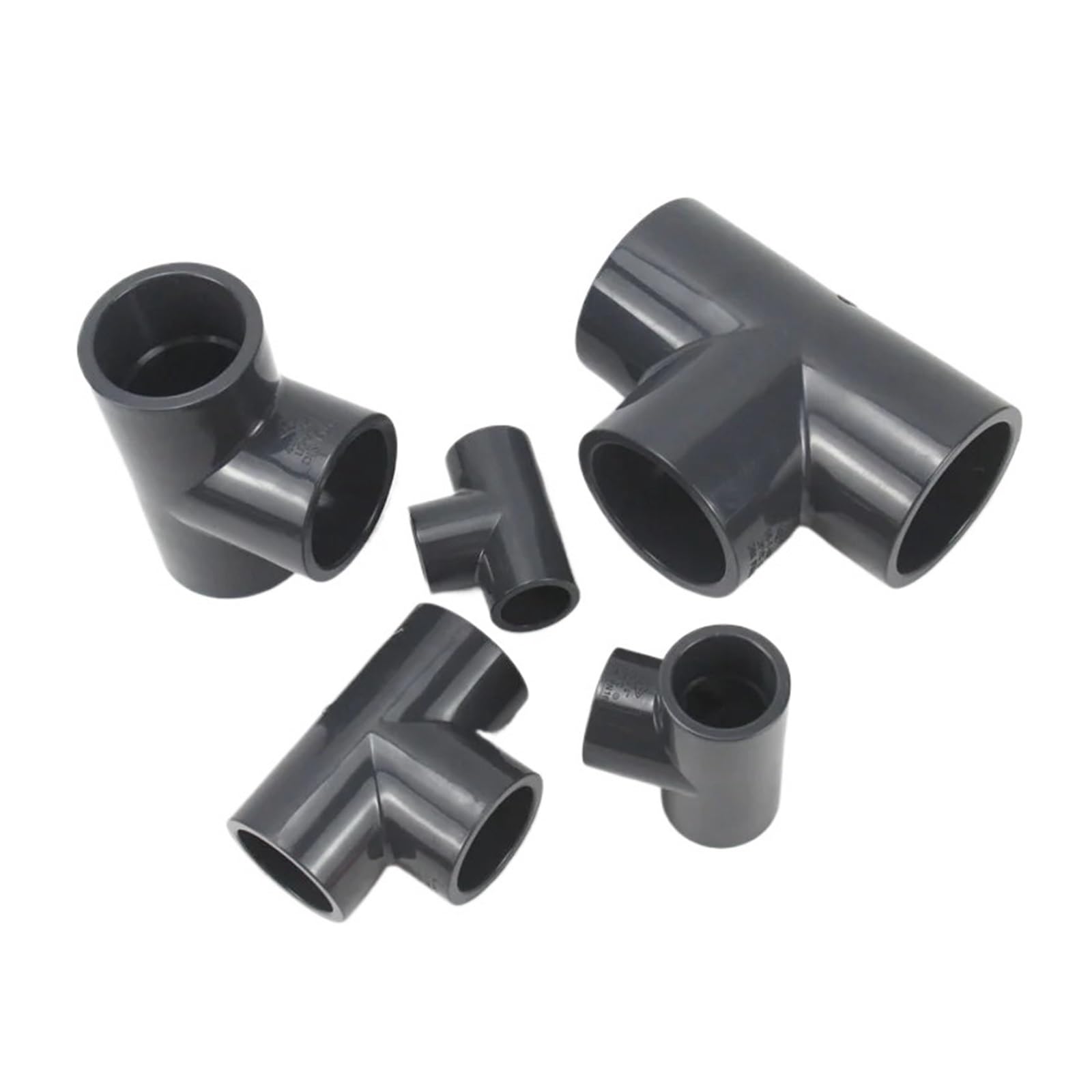 PVC-T-Stück-Verbinder, Hausgarten-Bewässerungssystem-Zubehör, Aquarium-Adapter, Rohrverbinder, Wasserrohrverbinder, 1 Stück(INNER DIAMETER_63MM)