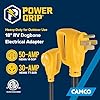 Camco PowerGrip Dogbone RV Electrical Adapter - Features Heavy-Duty 50-Amp Male and 30-Amp Female Connections - Crafted of 100% Copper 10/3-Gauge Wires & Rated for 125V/3750W (55175) #1