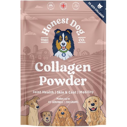 Honest Dog Co. Collagen for Dogs - 100% Powder - Joint Health