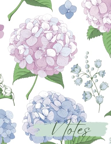 The Hydrangea - 150 Page Notebook