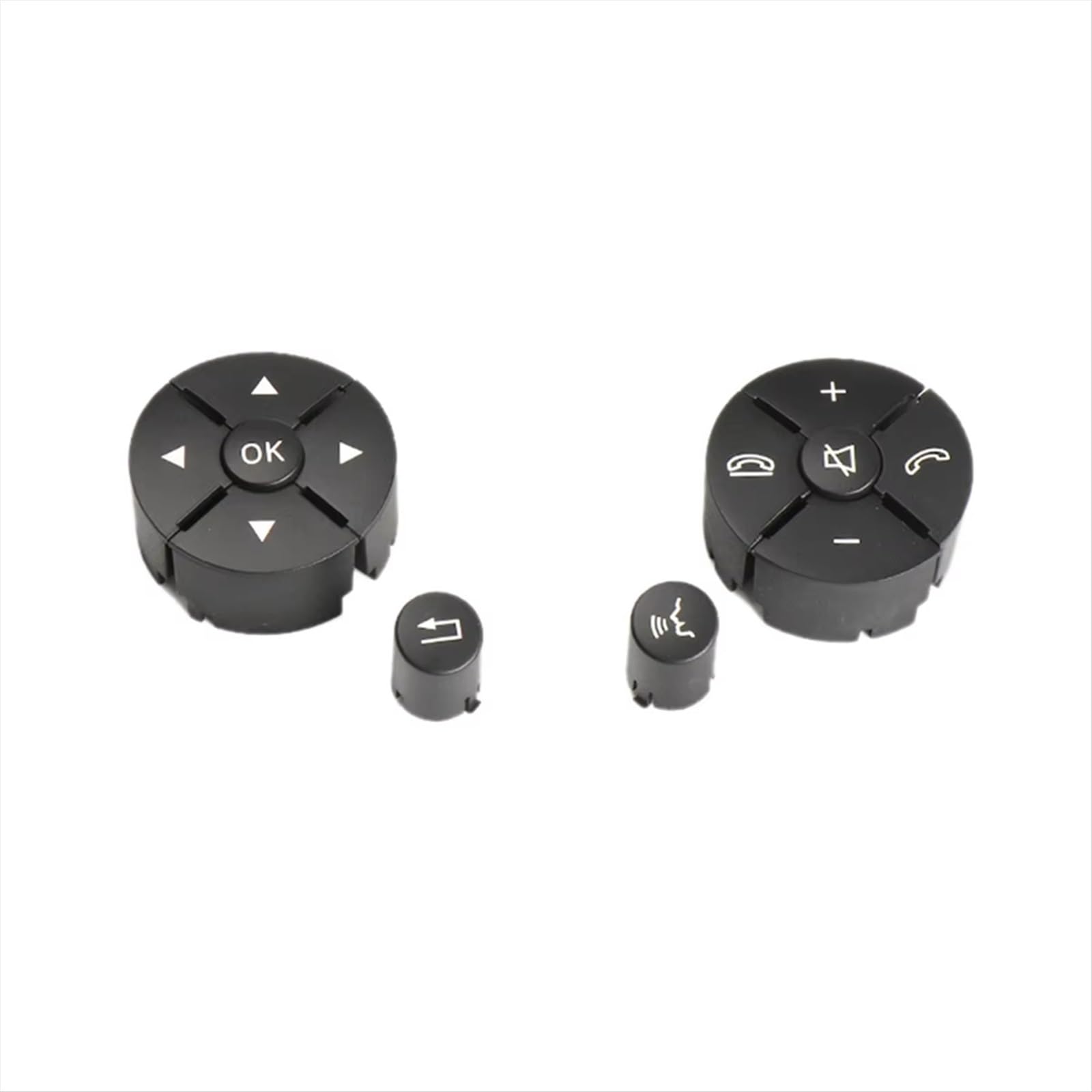 Couvercle bouton de commande de volant de voiture finition origine pour Benz W204 - 7