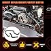 Dtomi Engine Upper & Lower Radiator Coolant Hose, Coolant Water Pipe Compatible With Chevy GMC Cadillac Vehicle Silverado Escalade Avalanche Suburban Sierra Yukon 2007-2014 Replace# 22827731 22827735
