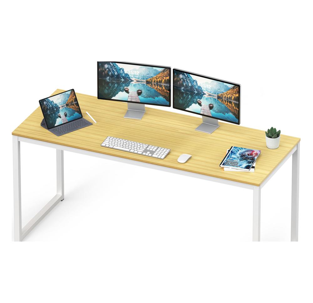 Amazon.com: SHW Mission 55-Inch Home Office Computer Desk, Oak