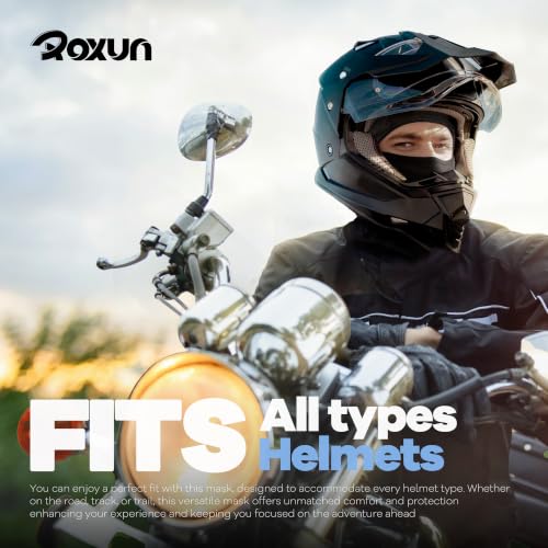 Image of ROXUN Ski Mask Balaclava, Motorcycle Summer Cooling Breathable UV Protector