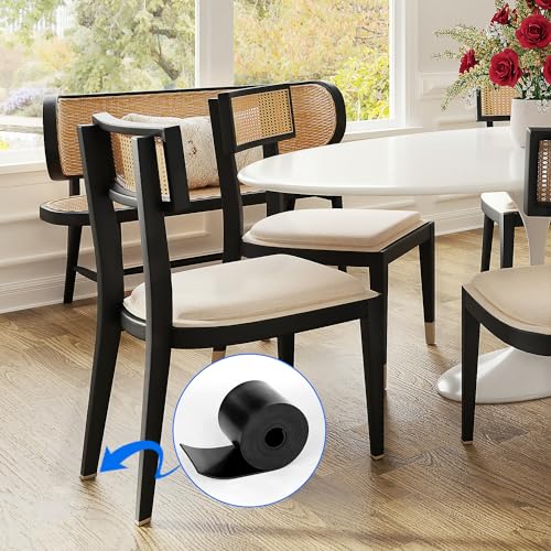 Image of WochiTV Solid Rubber Strips Rolls, 24 inch Wide x 1 /16 inch Thick x 24 inch Long Neoprene Rubber Sheets Perfect for DIY Gasket Material, Sealing, Liner, Shield, Padding, Mat