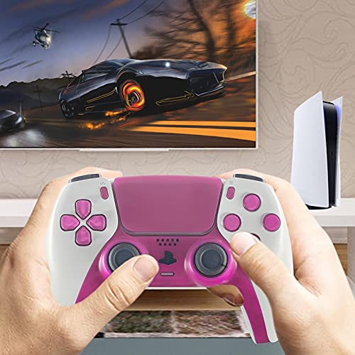 Hulzogul Substituição do controlador PS5, acessórios de substituição do controle de jogo Gampad para