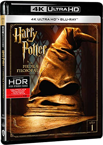 Harry Potter y la Piedra Filosofal 4k UHD [Blu-ray]