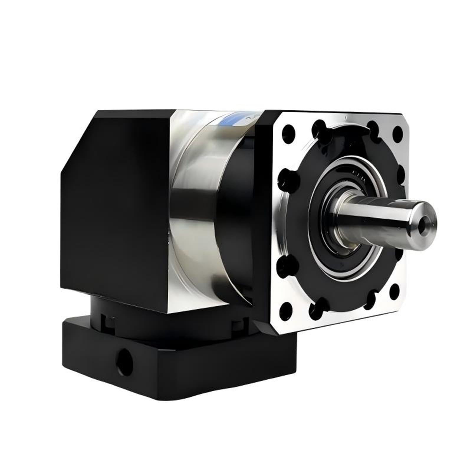 Réducteur d'engrenage planétaire à angle droit de 90 degrés, for moteur pas Nema 23, servomoteur bride 60 Mm, réducteur vitesse cnc(5:1)