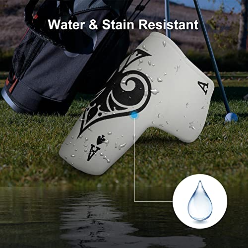 Gonafit Golf Blade Putter Head Cover Golf Putter Headcover Synthetic Leather Magnetic Closure For Scotty Cameron Odyssey Ping #TOP3