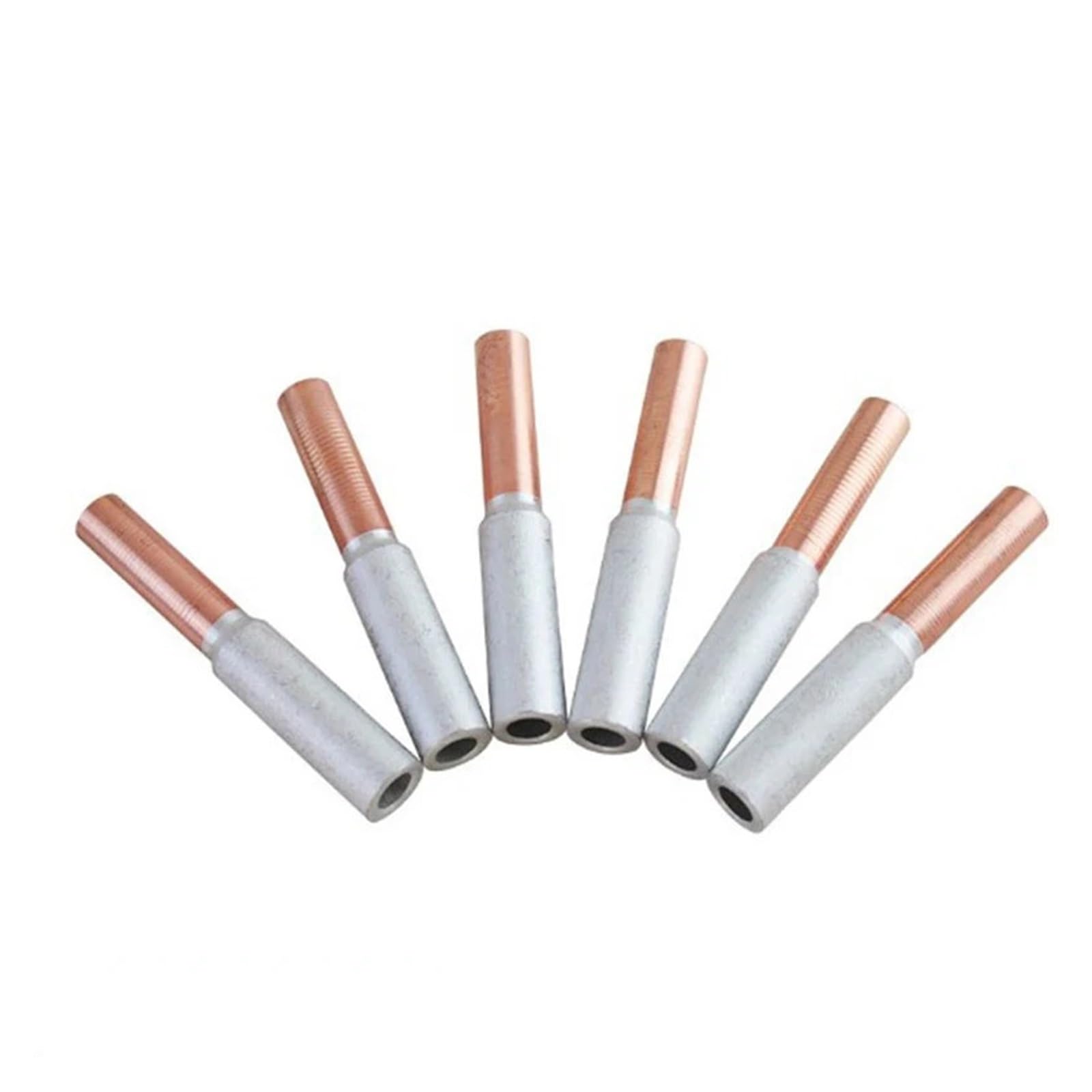 Terminal de medidor de energía eléctrica CU-AL de aluminio y cobre comprimido GTL-16, Terminal de engarce bimetálico, conector de Cable, manguito de empalme(GTL-25)