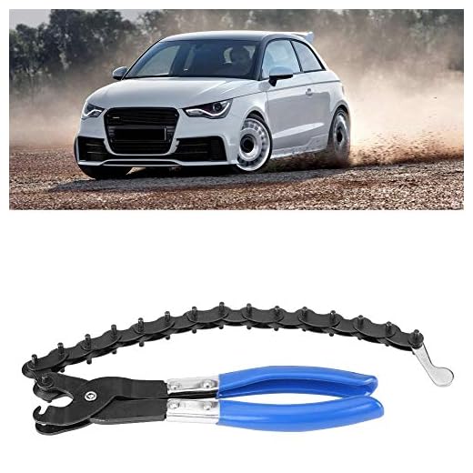Exhaust Pipe Cutter, Universal Exhaust Tailpipe Cutter Pliers Locking Chain Clamp with 15 Blades