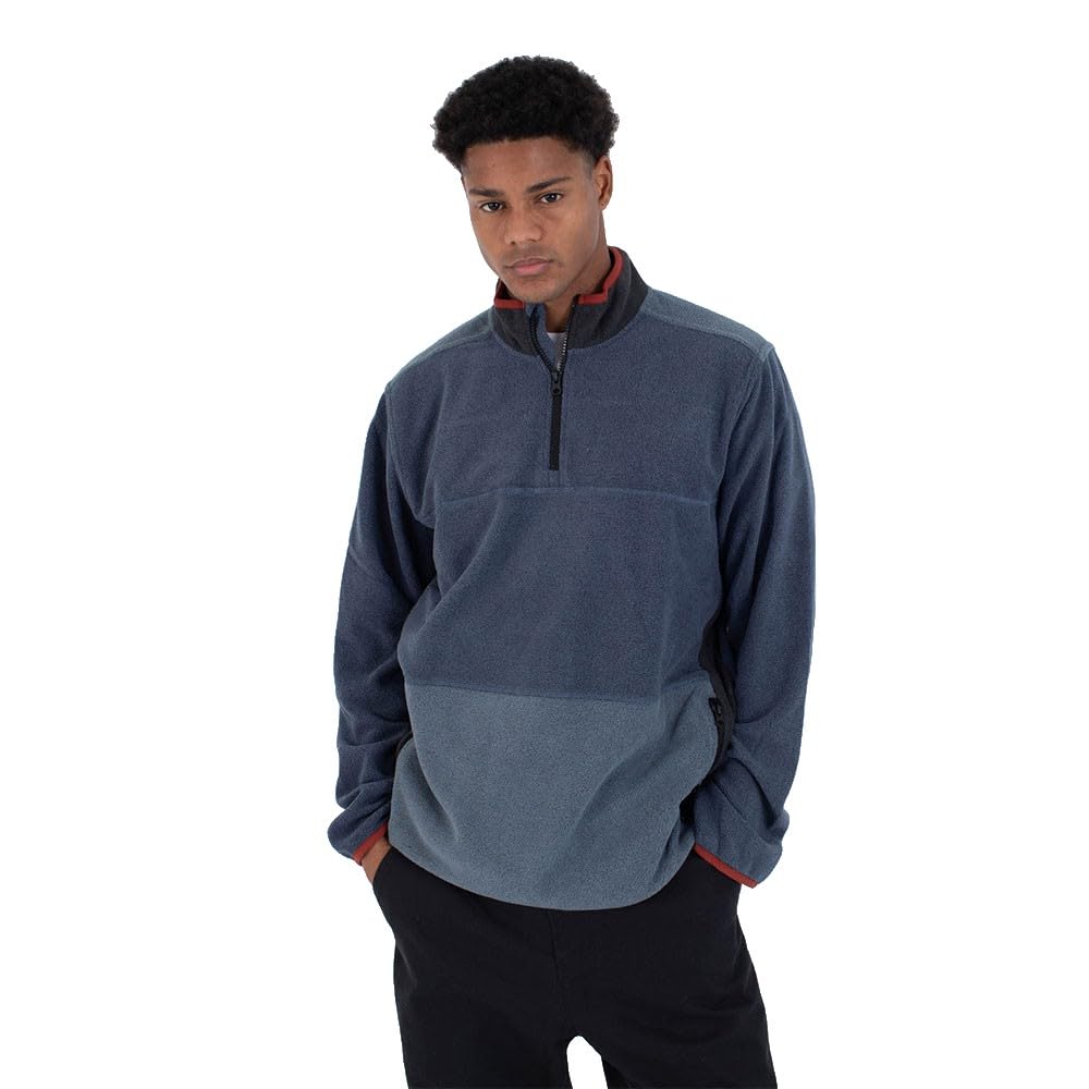 Hurley Sweatshirt men - Blocked windchill, Obsidian, S
