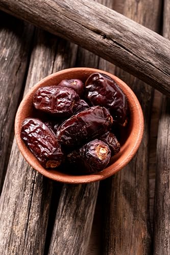 Image of LILA DRY FRUITS 100% Natural Kimiya Dates (250grams) | Mazafati,Medjool Dried Khajoor High In Fibre,Vitamins & Minerals,No Added Sugar | Kimia Dry Fruit | Sukha Khajur Perfect for Gifting