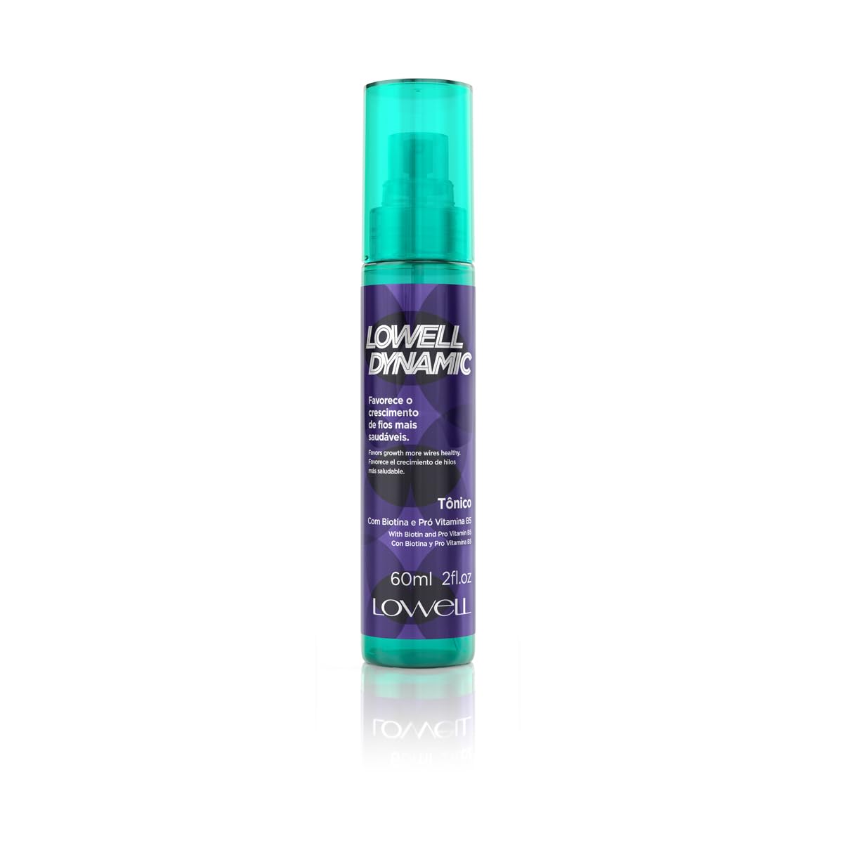 Lowell - Dynamic Tonic - 60 ml - Strengthening & Energizing Hair Tonic - Stimulates Scalp, Promotes Stronger and Healthier Hair Growth