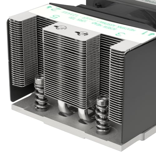 Image of Silverstone Technology XE02-SP5B 2U Small Form Factor Server /Workstation CPU Cooler for Socket SP5, SST-XE02-SP5B