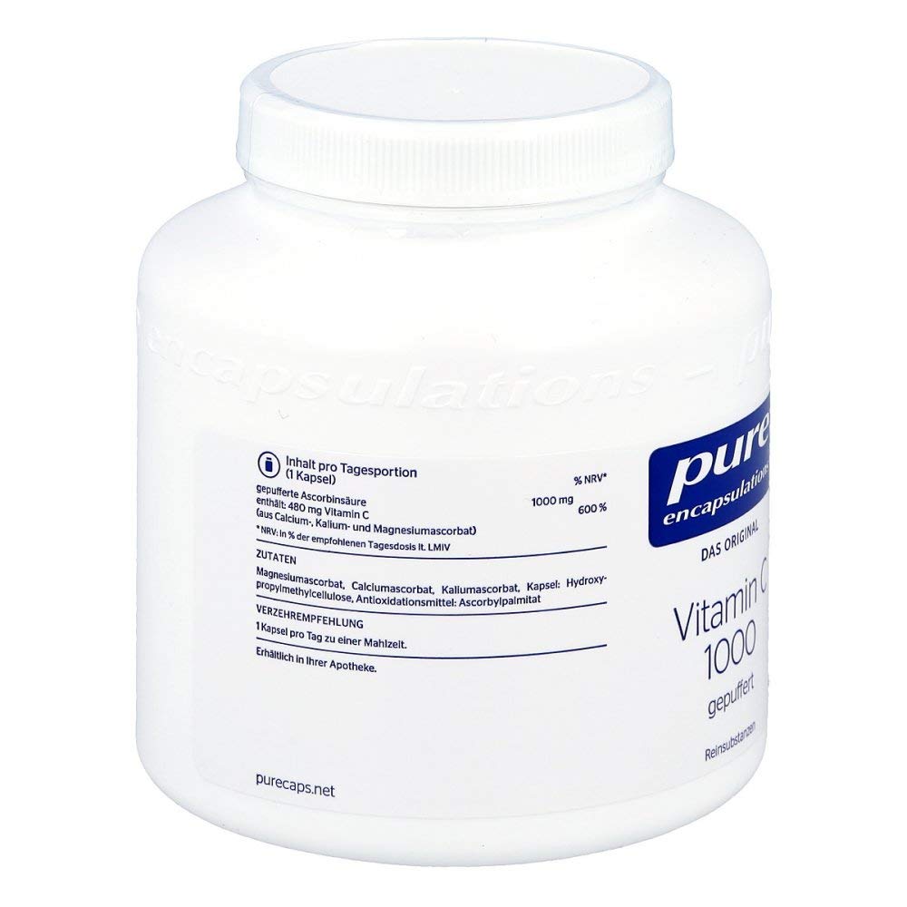 Pure Encapsulations Vitamin C 1000 Kapseln, 250 St. Kapseln