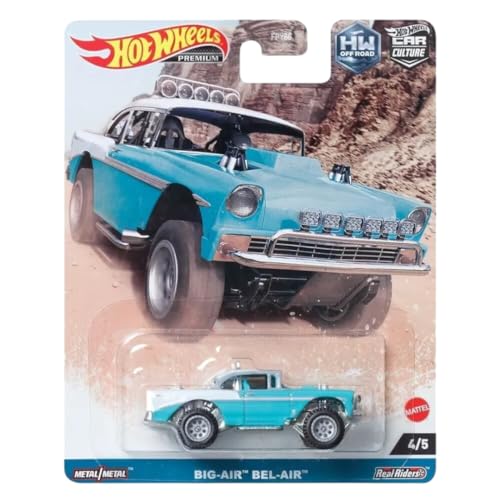 Hot Wheels Car Culture 2023 Off Road Set 5 Vehículos miniatura 6