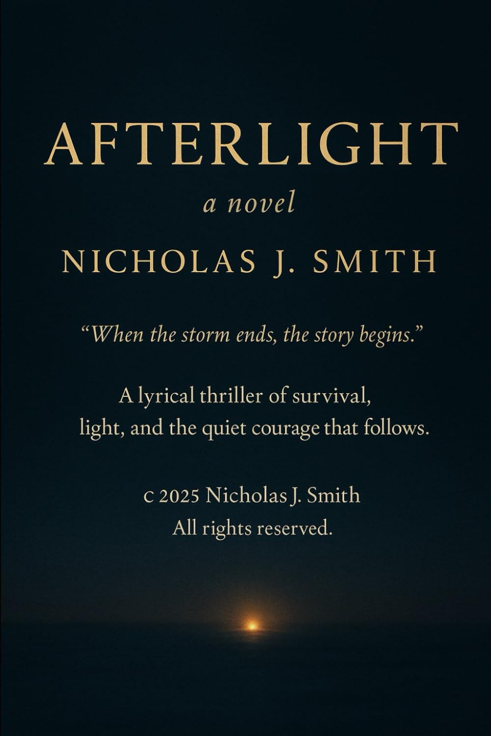 AFTERLIGHT: "When the storm ends, the story begins."