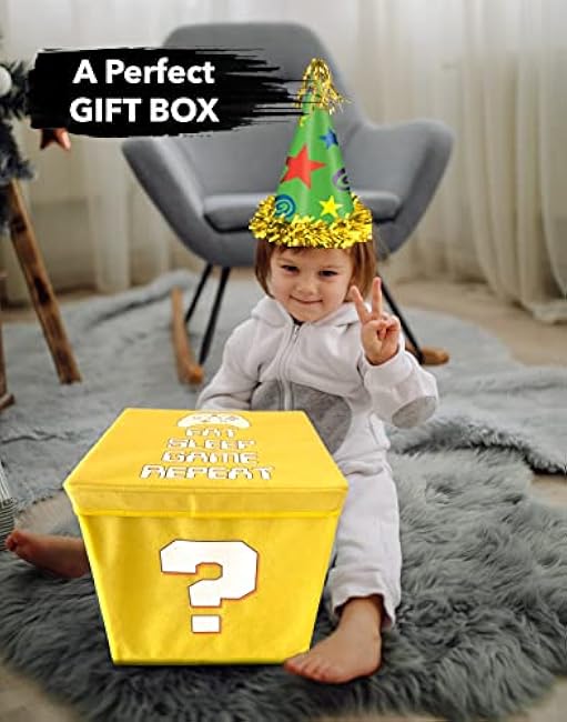 Super Gaming 14¡± Storage Glowing Box Perfect for Gaming, Parties, Birthdays - Large